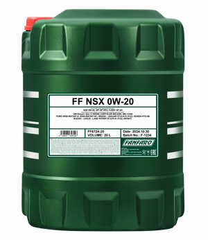 Fanfaro NSX 0W20 Premium Ester Motorolie - 20 Liter