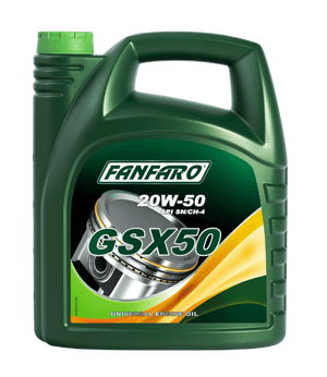 Fanfaro GSX-50 | 20W50 | Minerale Motorolie | 5 Liter