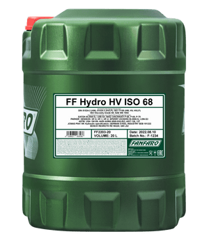 Fanfaro ISO HV 68 | Hydrauliek olie | 20 liter