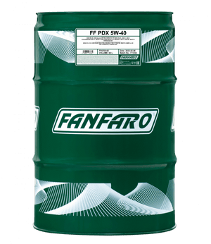 Fanfaro PDX | 5W40 | Synthetische Motorolie | 60 Liter