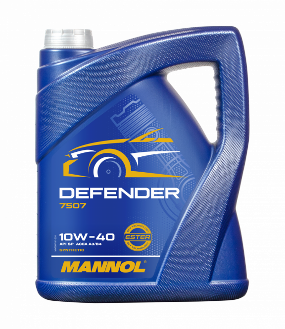 Mannol Defender | 10W40 Semi Synthetische motorolie | 5 Liter