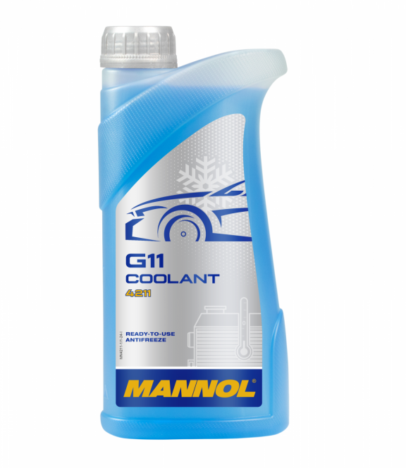 Mannol G11 | Koelvloeistof blauw | 1 Liter
