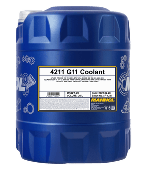 Mannol G11 | Koelvloeistof blauw | 20 Liter