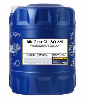 Mannol Gear Oil 220 - Tandwielolie - 20 Liter