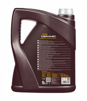 Mannol Ceramic 5W30 Vol Synthetische Motorolie - 5 Liter