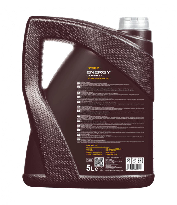 Mannol Energy Combi LL 5W30 Longlife Synthetische olie 5L