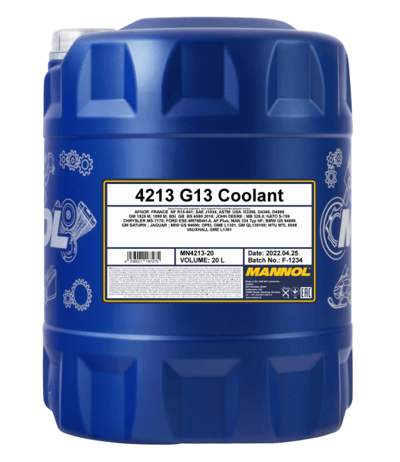 Mannol G13 | Koelvloeistof groen | 20 Liter