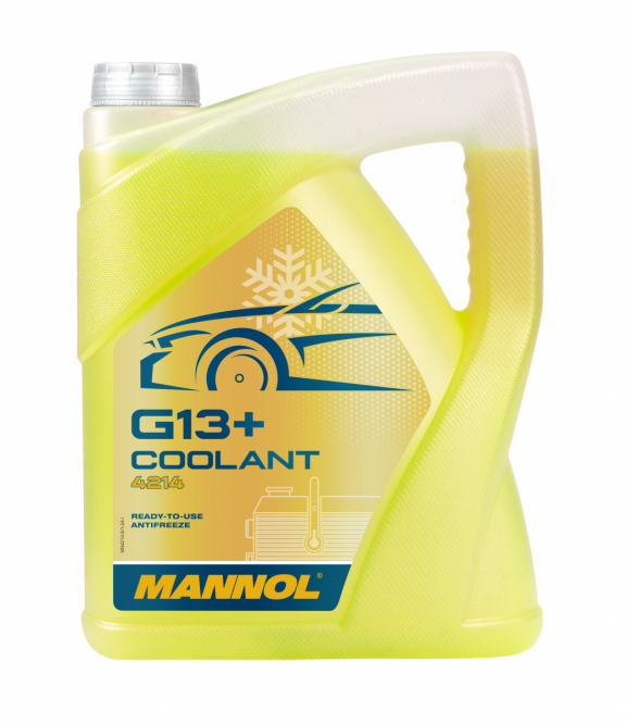 Mannol G13+ | Koelvloeistof geel | 5 Liter