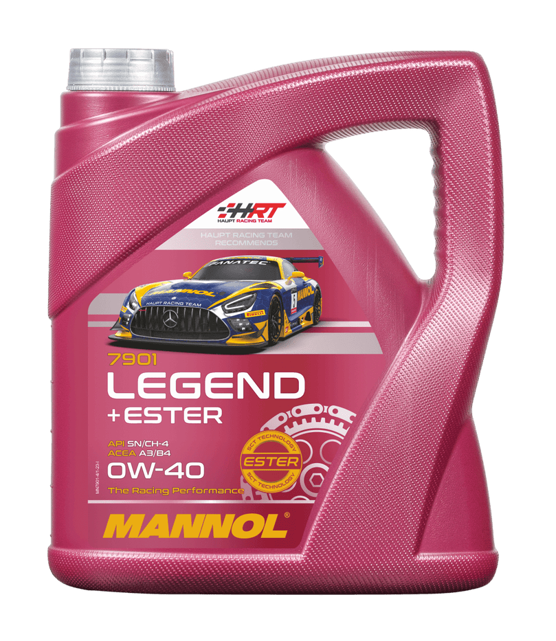 Mannol Legend Ester | Synthetische 0W40 motorolie | 4 Liter