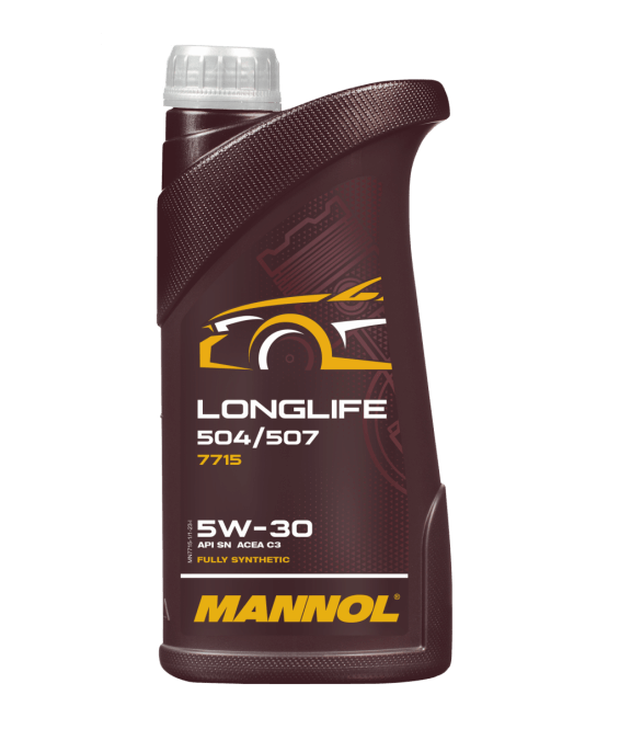 Mannol Longlife 504/507 | 5W30 Vol Synthetische motorolie | 1 Liter