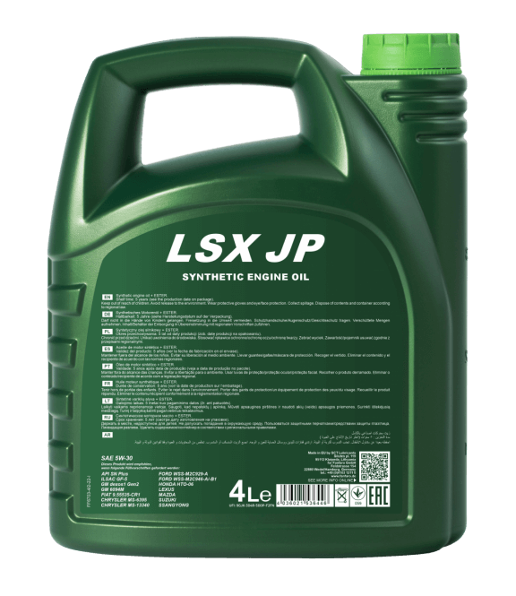 Fanfaro LSX JP | 5W30 | Synthetische Motorolie | 4 Liter