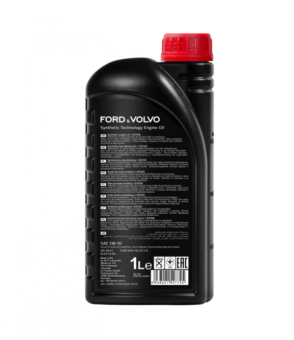 Fanfaro Ford Volvo | 5W30 | Vol Synthetische Motorolie | 1 Liter