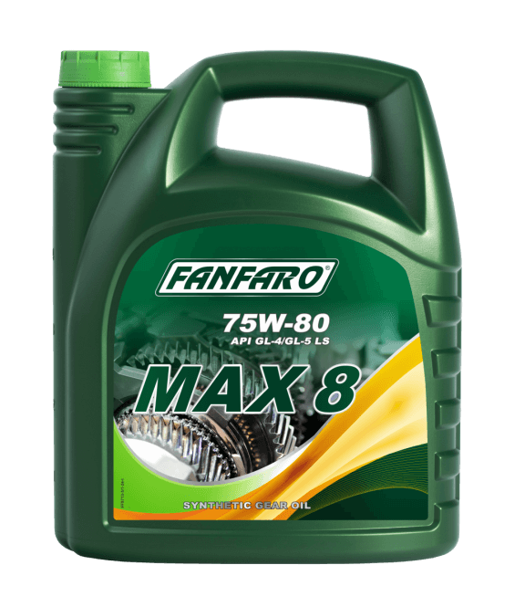 Fanfaro Max 8 | 80W90 Versnellingsbakolie GL-4/GL-5 LS | 5 Liter - Oliereus