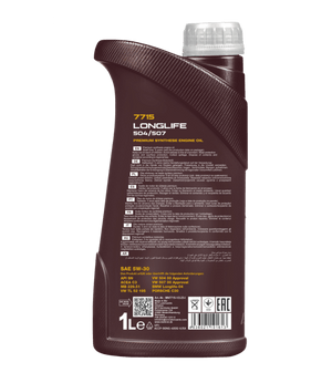 Mannol Longlife 504/507 | 5W30 Vol Synthetische motorolie | 1 Liter