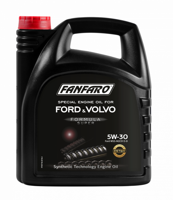 Fanfaro Ford Volvo | 5W30 | Vol Synthetische Motorolie | 5 Liter