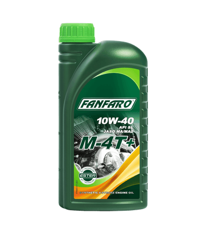 Fanfaro M-4T , 10W40 , Synthetische 4 takt olie , 1 Liter