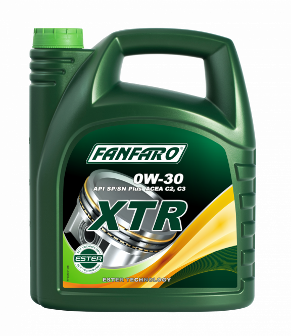 Fanfaro XTR | 0W30 | Vol Synthetische Motorolie | 5 Liter