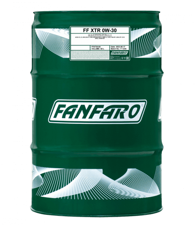 Fanfaro XTR , 0W30 , Vol Synthetische Motorolie , 60 Liter