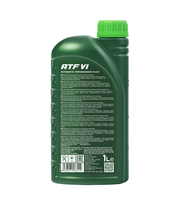 Fanfaro ATF VI | Versnellingsbakolie | 1 Liter 