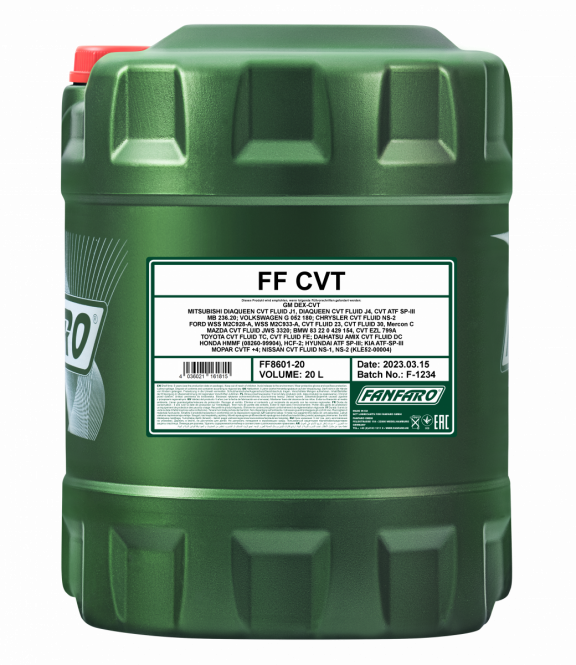 Fanfaro CVT | Vol Synthetische Transmissie olie | 20 Liter