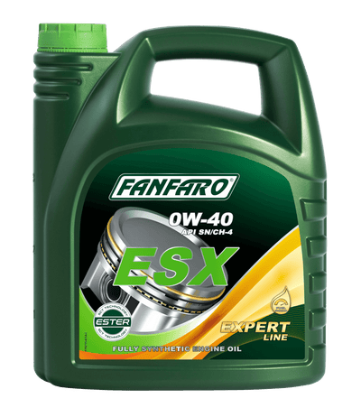 Fanfaro ESX , 0W40 , Vol Synthetische Motorolie , 4 Liter
