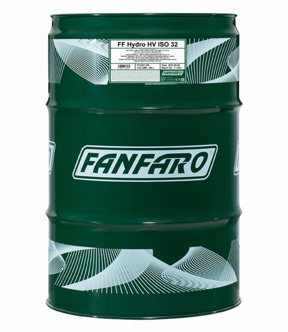 Fanfaro ISO HV 32 | Hydrauliek olie | 208 liter