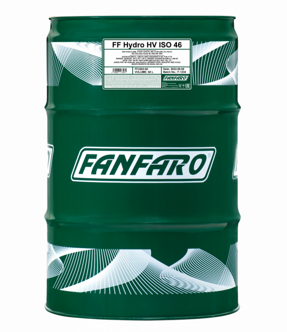 Fanfaro ISO HV 46 | Hydrauliek olie | 60 liter