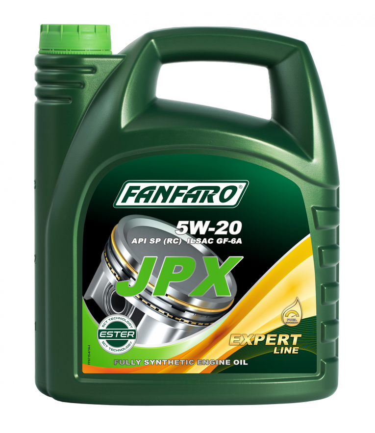 Fanfaro JPX | 5W20 | Vol Synthetische Motorolie | 4 Liter