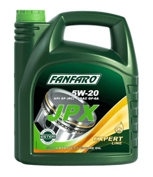Fanfaro JPX | 5W20 | Vol Synthetische Motorolie | 4 Liter