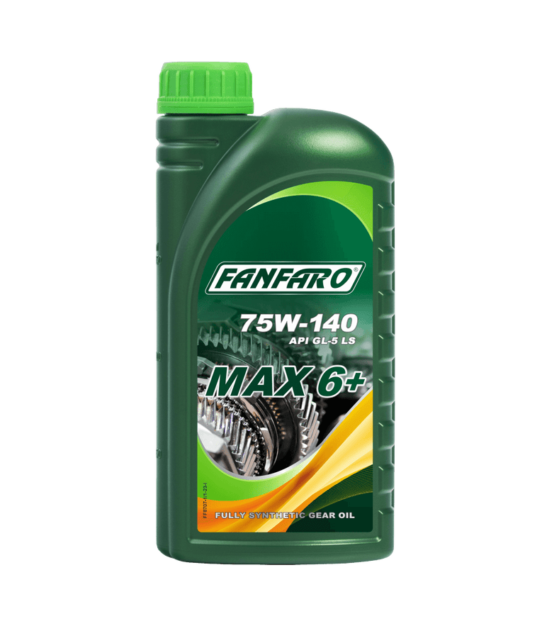 Fanfaro Max 6+ 75W140 Versnellingsbakolie - 1 liter