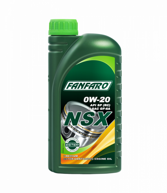 Fanfaro NSX | 0W20 | Premium Ester Motorolie | 1 Liter