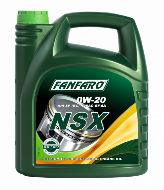 Fanfaro NSX | 0W20 | Premium Ester Motorolie | 4 Liter