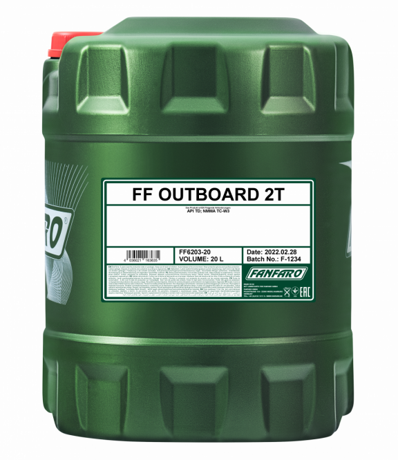 Fanfaro Outboard 2T | Buitenboordmotor 2 takt olie | 20 Liter