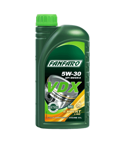 Fanfaro VDX , 5W30 , Vol Synthetische Motorolie , 1 Liter