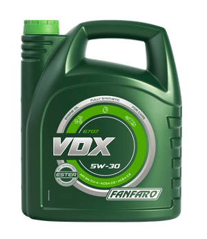 Fanfaro VDX | 5W30 | Vol Synthetische Motorolie | 5 Liter