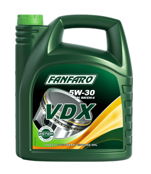 Fanfaro VDX | 5W30 | Vol Synthetische Motorolie | 5 Liter