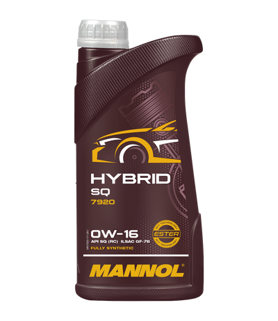 Mannol Hybrid SQ , 0W16 Vol Synthetische motorolie , 1 Liter - Oliereus