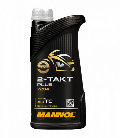 Mannol 2-Takt Plus , Semi Synthetische 2 takt olie , 1 Liter