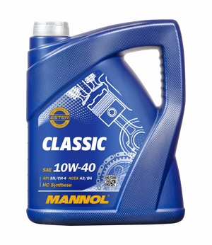 Mannol Classic | 10W40 HC Synthetische motorolie | 5 Liter