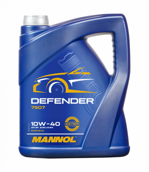 Mannol Defender | 10W40 Semi Synthetische motorolie | 5 Liter
