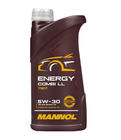 Mannol Energy Combi LL , 5W30 Vol Synthetische Longlife motorolie , 1 Liter