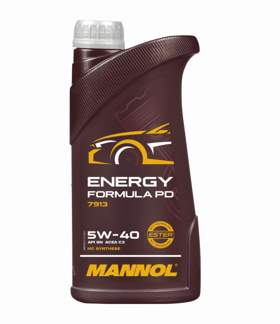 Mannol Energy Formula PD | 5W40 Vol Synthetische Motorolie | 1 Liter