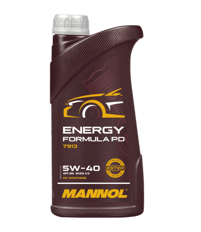 Mannol Energy Formula PD , 5W40 Vol Synthetische Motorolie , 1 Liter