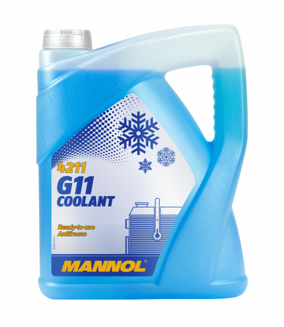 Mannol G11 | Koelvloeistof blauw | 5 Liter