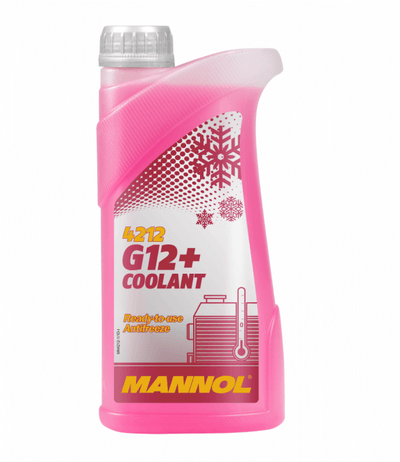 Mannol G12+ , Koelvloeistof rood , 1 Liter