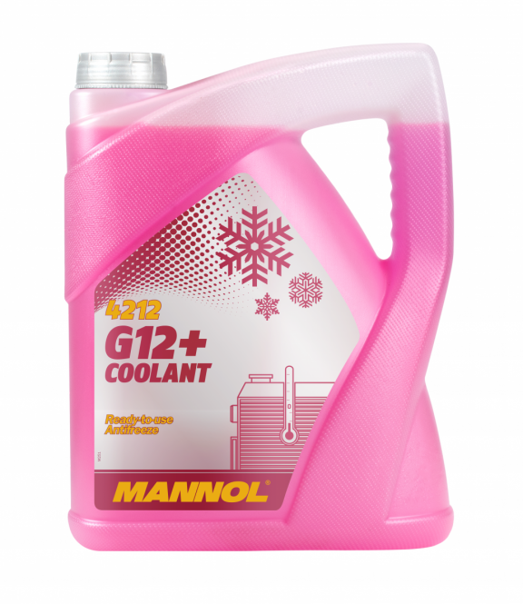 Mannol G12+ | Koelvloeistof rood | 5 Liter