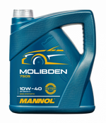 Mannol Molibden | 10W40 Semi Synthetische motorolie | 5 Liter