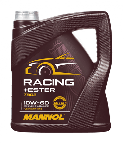 Mannol Racing Ester 10W60 Vol Synthetische Motorolie - 4 Liter