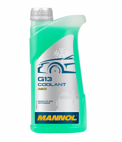 Mannol G13 , Koelvloeistof groen , 1 Liter