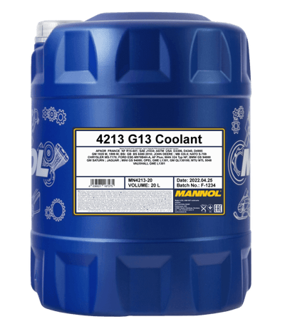 Mannol G13 , Koelvloeistof groen , 20 Liter